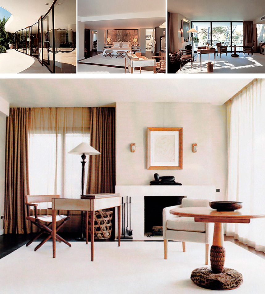 Villa-Nara-Mondadori-Oscar Niemeyer-Peter-Marino-Interior-Designer-Jean-Cap-Ferrat-Mapswonders-7